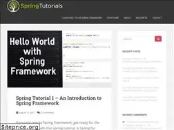 Sites similar to springtutorials.com