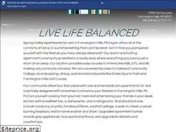 Sites similar to springvalleyaparts.com