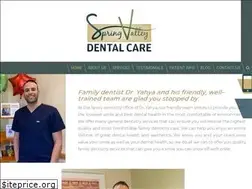 Sites similar to springvalleydental.com
