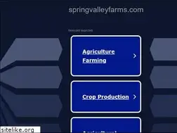 Sites similar to springvalleyfarms.com