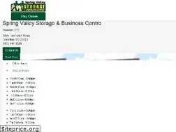 Sites similar to springvalleyselfstorage.com