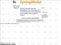 Sites similar to springwallet.com