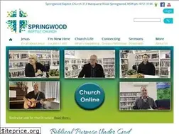 Sites similar to springwoodbaptist.org.au
