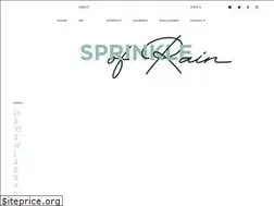 Sites similar to sprinkleofrain.com