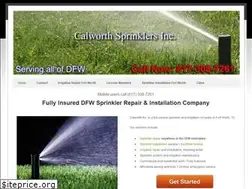 Sites similar to sprinklerrepairsfortworth.com