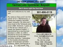 Sites similar to sprinklerrepairtemecula.com