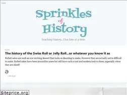 Sites similar to sprinklesofhistory.com