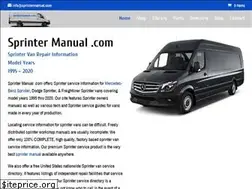 Sites similar to sprintermanual.com