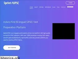Sites similar to sprintupsc.com