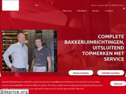 Sites similar to spronkbakkerijmachines.nl