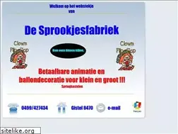Sites similar to sprookjesfabriek.be