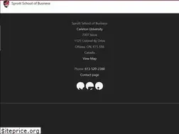 Sites similar to sprott.carleton.ca