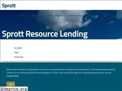 Sites similar to sprottlending.com