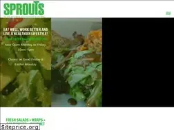Sites similar to sproutsrestaurant.com