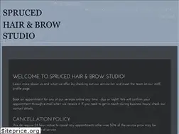 Sites similar to sprucedhairandbrowstudio.com