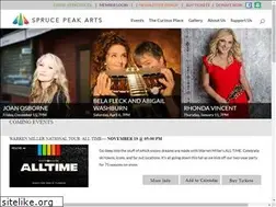 Sites similar to sprucepeakarts.org