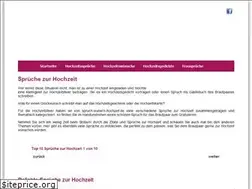 Sites similar to spruch-wunsch-hochzeit.de