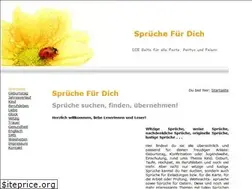Sites similar to sprueche-fuer-dich.de