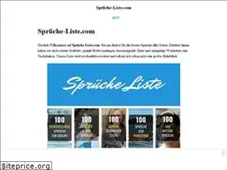 Sites similar to sprueche-liste.com
