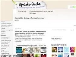 Sites similar to sprueche-suche.de
