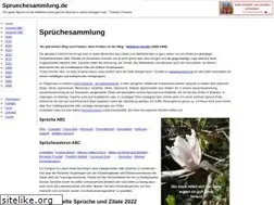 Sites similar to spruechesammlung.de