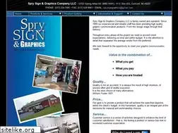 Sites similar to sprysigngraphics.com