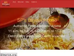 Sites similar to spsbiryanihouse.com