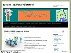 Sites similar to spssiletezanalizleri.wordpress.com