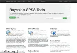 Sites similar to spsstools.net