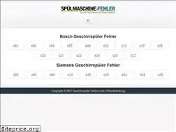 Sites similar to spulmaschine-fehler.com