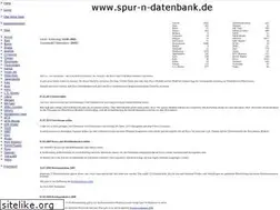 Sites similar to spur-n-datenbank.de