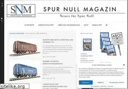 Sites similar to spurnull-magazin.de