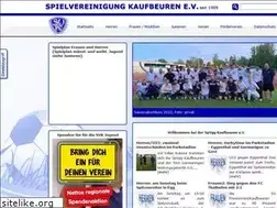 Sites similar to spvgg-kaufbeuren.de