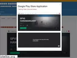 Sites similar to spvshanumangarh.org.in