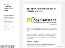 Sites similar to spycommandfeatures.wordpress.com