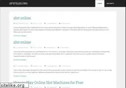 Sites similar to spyfiles.org
