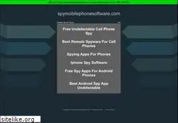 Sites similar to spymobilephonesoftware.com