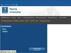 Sites similar to spynuarsenalas.lt