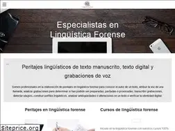 Sites similar to sq-linguistasforenses.com