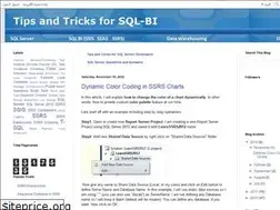 Sites similar to sql-bi-dev.blogspot.com
