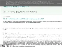 Sites similar to sql-sasquatch.blogspot.com