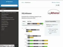 Sites similar to sqlathanor.readthedocs.io