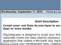 Sites similar to sqldatalayer.com