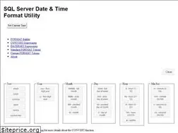 Sites similar to sqldates.com
