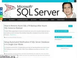 Sites similar to sqldbaexperts.com