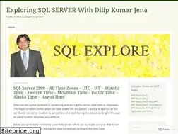 Sites similar to sqlexplore.wordpress.com