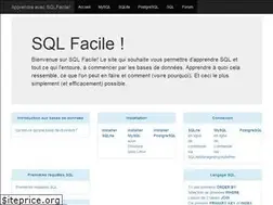Sites similar to sqlfacile.com