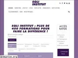 Sites similar to sqli-institut.com