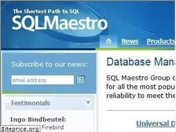 Sites similar to sqlmaestro.com