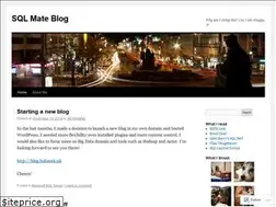 Sites similar to sqlmate.wordpress.com